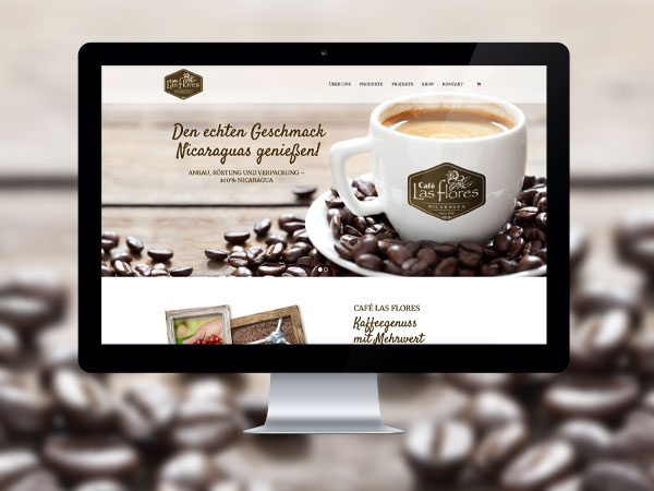 Webdesign Hamburg - Cafe las flores